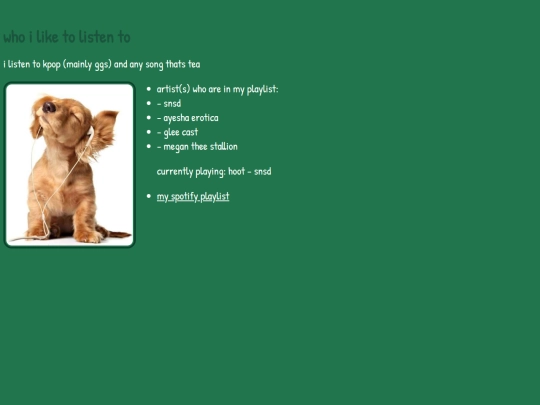 mymusictaste screenshot