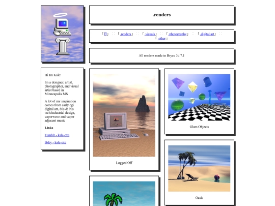 Renders screenshot
