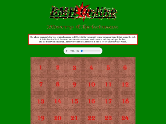 advent/1999 screenshot