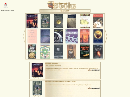books/2003 screenshot
