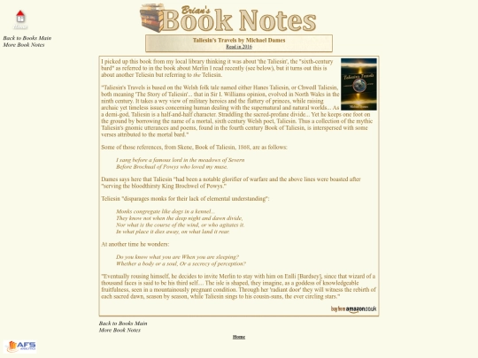 books/notes/taliesins_travels screenshot