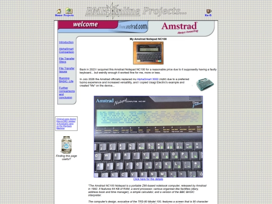 projects/amstrad screenshot