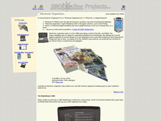 projects/electronic_organisers screenshot
