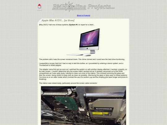 projects/imac screenshot