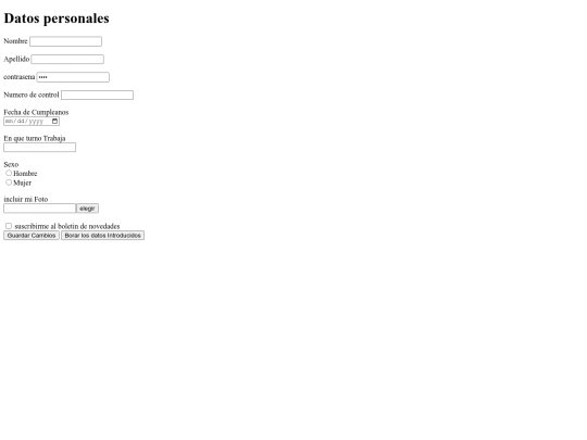 Formulario2 screenshot