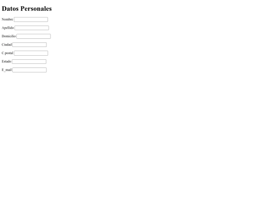 formulario1 screenshot