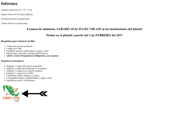 informe screenshot