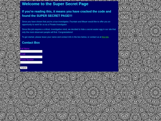 F and M/supersecret screenshot