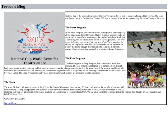 blog screenshot