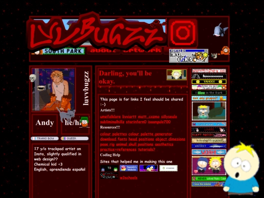 linkspage screenshot
