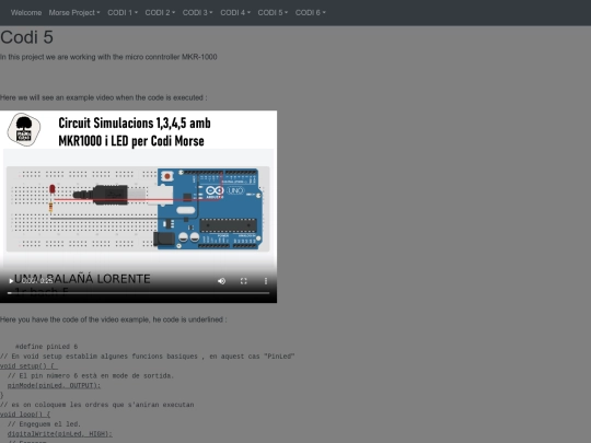 Microcontrolers/morse project/codi5 screenshot
