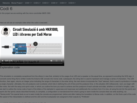 Microcontrolers/morse project/codi6 screenshot