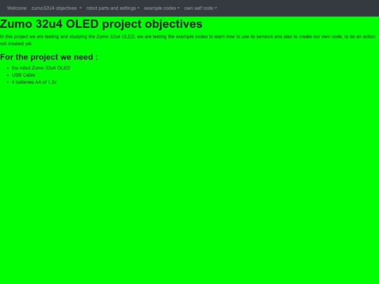 zumo32U4 screenshot