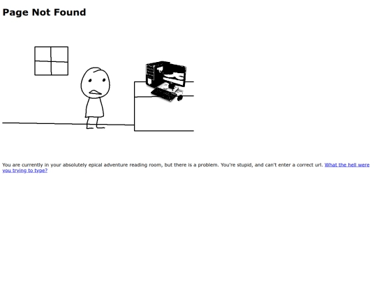 not_found screenshot