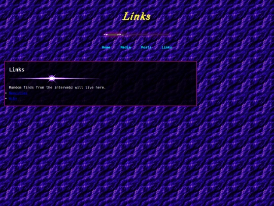 links screenshot