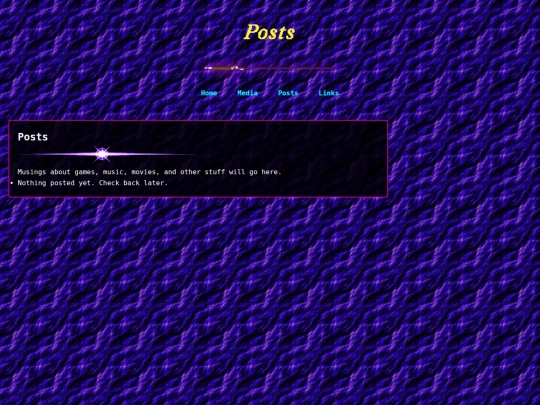 posts screenshot
