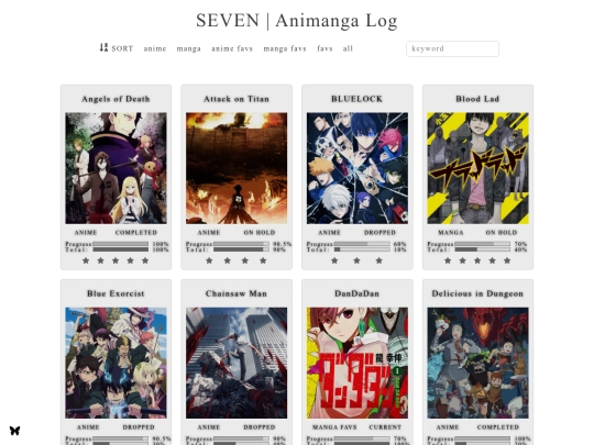 animelog screenshot