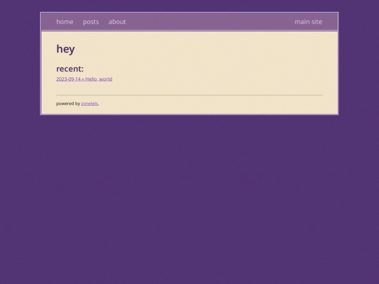 blog screenshot