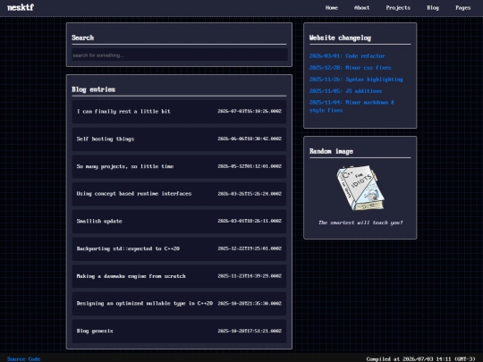 blog screenshot