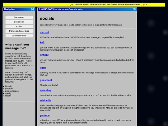 othersocials screenshot