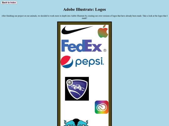 Logos screenshot