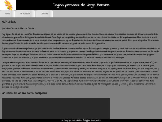 paginaPersonal screenshot