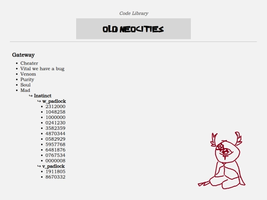 SITEINDEX/codelibrarypgs/oldneocodes screenshot