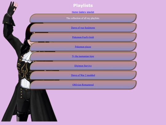 playlists screenshot