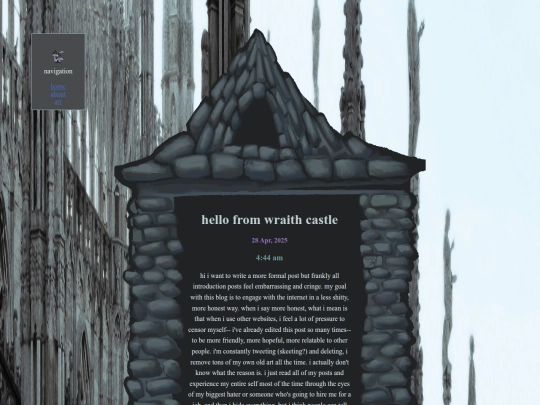 posts/2025-04-28-hello-from-wraith-castle screenshot