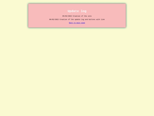 updatelog screenshot