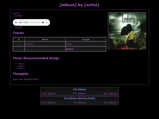 albums/a_samplepage screenshot