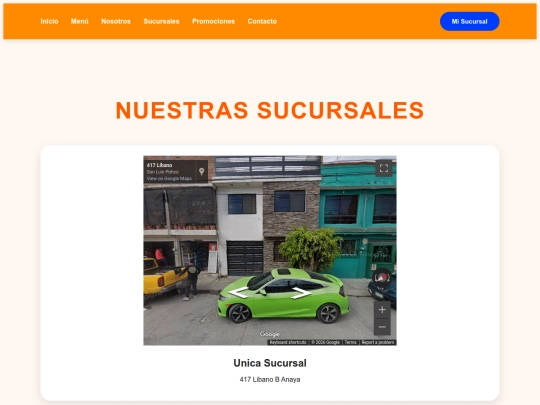 sucursal screenshot