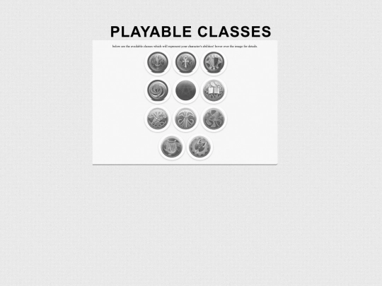 classes screenshot