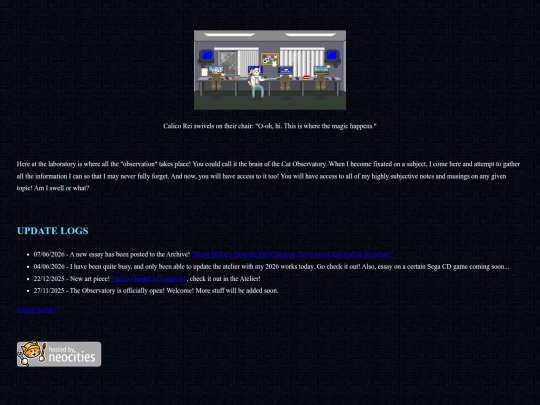 Laboratory screenshot