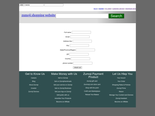 checkout screenshot