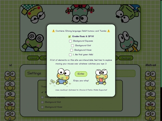dev/Settings screenshot