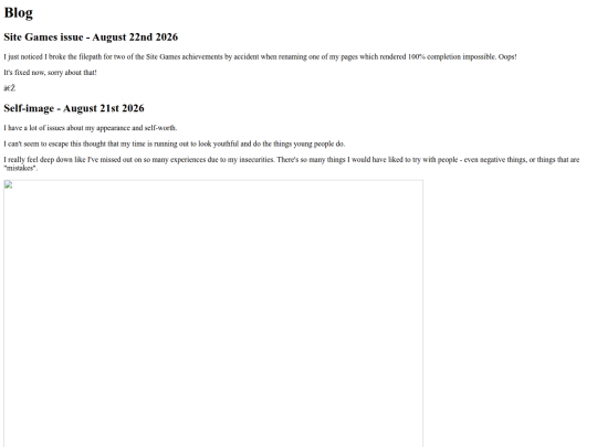 pages/Blog screenshot