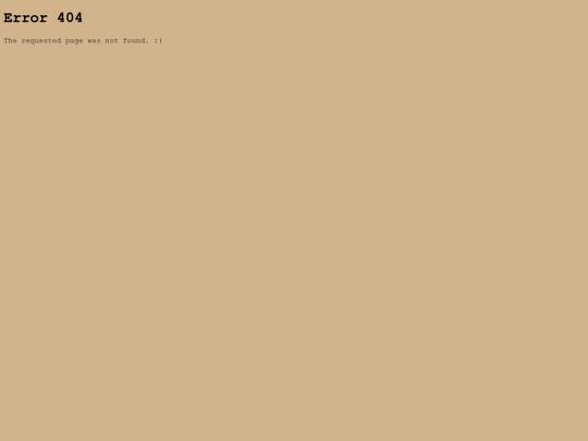 not_found screenshot