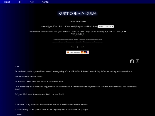 fic/slash/leegaafangirl/ouija screenshot