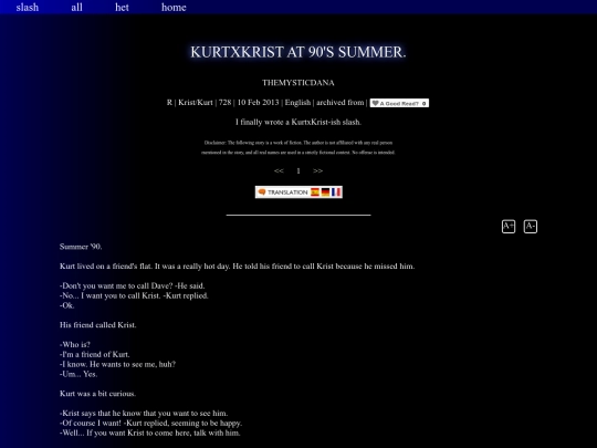 fic/slash/themysticdana/kurtxkrist screenshot
