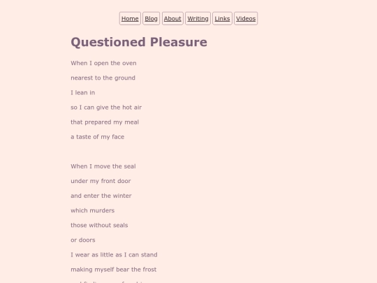 questionedpleasure screenshot
