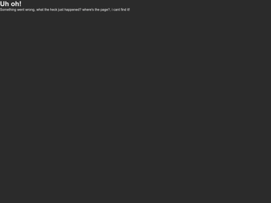 not_found screenshot