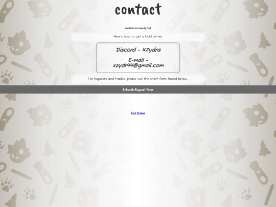contact screenshot