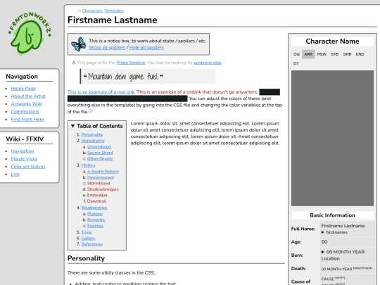 ocwiki/template_01 screenshot