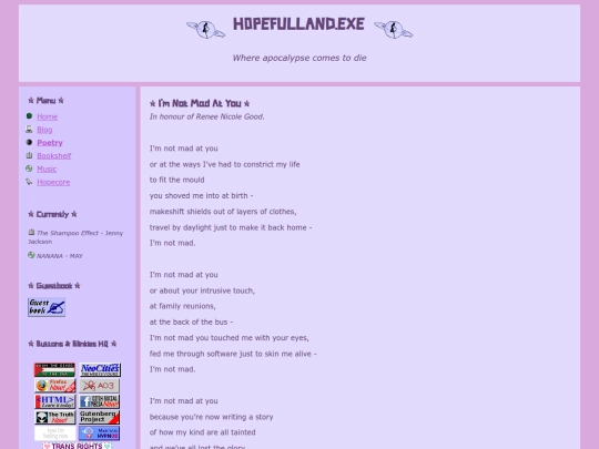 poetry screenshot