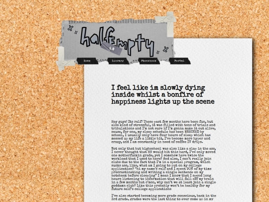 html/feelingdead screenshot