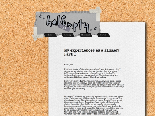 html/sim1 screenshot