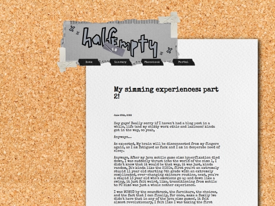 html/sim2 screenshot