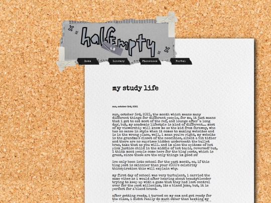 html/studyy screenshot