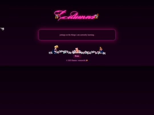 columns screenshot